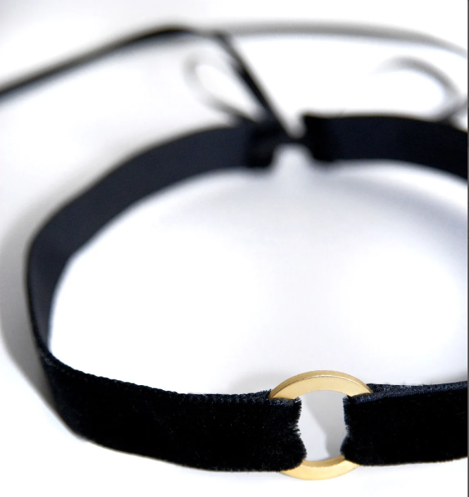 Halsschmuck"SIMPLE RING CHOKER"